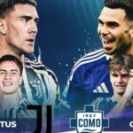 Em andamento! Juventus x Como Ao vivo na ANTV, duelo de Yildiz contra Nico Paz está em destaque