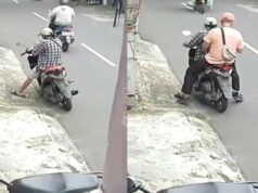 Em pé de guerra! Homem cola adesivos QR de jogos de azar on-line no sul de Jacarta, polícia intervém Em pé de guerra! Homem cola adesivos QR de jogos de azar on-line no sul de Jacarta, polícia intervém