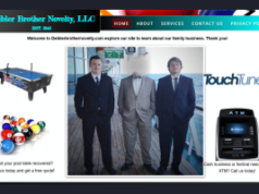 Empresa de jogos inovadores da Pensilvânia se declara culpada em caso de jogo ilegal Donald Deibler está à esquerda e Arthur Deibler está à direita em uma imagem promocional do site da empresa de jogos inovadores.