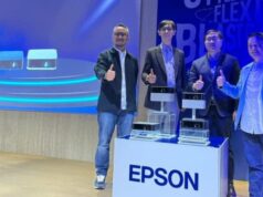 Epson Lifestudio pode ser girado até o teto e levado em viagens Epson Lifestudio pode ser girado até o teto e levado em viagens