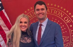 Erika Kirk marca o primeiro dia dos namorados sem o falecido marido Charlie Kirk Erika Kirk homenageia o falecido marido Charlie Kirk com uma sincera homenagem de aniversário, 1 mês após sua morte GettyImages 2234104116 1