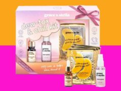 Essas máscaras douradas para os olhos são meu segredo para um brilho pós-sauna – compre o conjunto de presente por US$ 12 hoje Conjunto de máscaras para olhos Grace e Stella