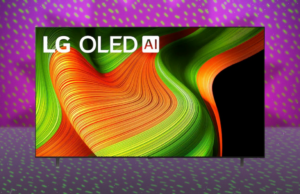 Esta TV OLED LG de 77 polegadas está pela metade agora Esta TV OLED LG de 77 polegadas está pela metade agora