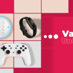 Um grupo de alto-falantes inteligentes Google Home e Nest flutuando em torno de um grande ícone de ponto de exclamação vermelho.