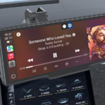 Tela HK5 Carplay no carro