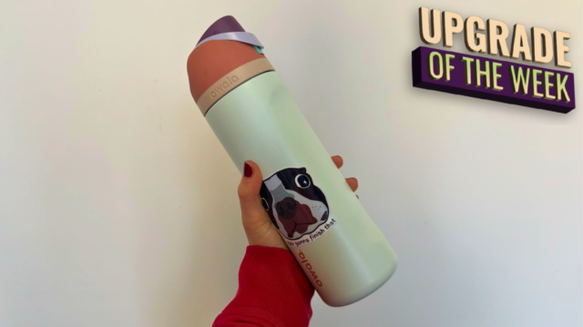 Esta garrafa de água Owala é minha atualização de saúde da semana
