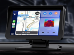 Esta tela do Android Auto acerta tudo o que a maioria dos motoristas precisa e custa apenas US $ 40 Tela do Android Auto no painel do carro
