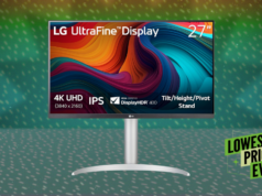 Este monitor LG 4K de 27 polegadas caiu para menos de US $ 200 Este monitor LG 4K de 27 polegadas caiu para menos de US $ 200