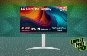 Este monitor LG 4K de 27 polegadas caiu para menos de US $ 200 Este monitor LG 4K de 27 polegadas caiu para menos de US $ 200