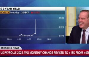 Este relatório de empregos é “em grande parte o negócio real”, afirma Gapen, do Morgan Stanley Este relatório de empregos é “em grande parte o negócio real”, afirma Gapen, do Morgan Stanley