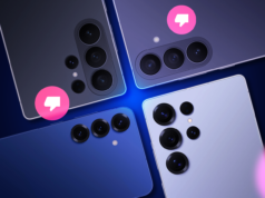 Este vazamento do Galaxy S26 destaca uma tendência que me faz querer ignorá-la Google Pixel 10 Pro XL segurado ao lado de um Apple iPhone 17 Pro Max