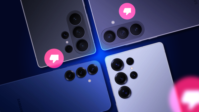 Google Pixel 10 Pro XL segurado ao lado de um Apple iPhone 17 Pro Max