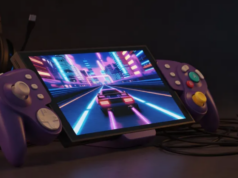 Estes Switch 2 ‘Joy-Cons’ transformam seu computador de mão em um GameCube portátil Abxylute N6 (acima) e Abxylute N9C (abaixo)