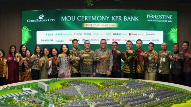 Estimulando vendas de 'The Forestine', Ciputra Group e Banking assinam Estimulando vendas de 'The Forestine', Ciputra Group e Banking assinam memorando de entendimento para KPR