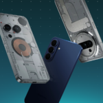 Samsung Galaxy S25 Ultra em prata, em pé