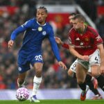 Roberto De Zerbi no banco de reservas enquanto o Marselha enfrenta o Bayeux FC na Copa da França