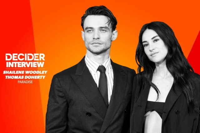 Estrelas da 2ª temporada de 'Paradise' Shailene Woodley e Thomas Doherty revelam sua viagem transformadora para Graceland
