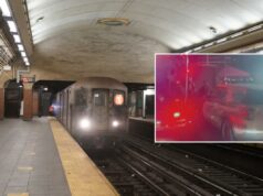 Estudante da Universidade Yeshiva, 20 anos, atacado por ‘bandidos mascarados’ em Nova York: ‘Além de assustador’ Um estudante da Universidade Yeshiva foi atacado por vários “bandidos mascarados” na estação de trem 1 na 181st Street e St. Nicholas Avenue em Washington Heights em 12 de fevereiro de 2026.