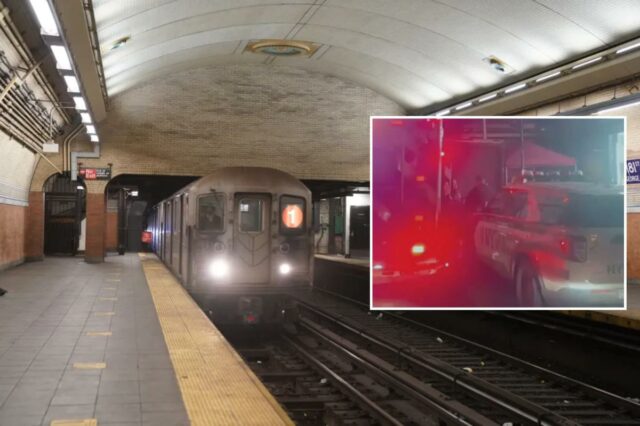 Um estudante da Universidade Yeshiva foi atacado por vários “bandidos mascarados” na estação de trem 1 na 181st Street e St. Nicholas Avenue em Washington Heights em 12 de fevereiro de 2026. 