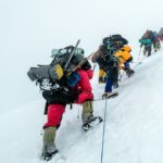 Cordilheira na província de Karnali, no Nepal