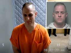 Ex-aluno do ‘American Idol’ acusado de assassinar a esposa contém as lágrimas no tribunal – como a foto revelou Foto de Caleb Flynn.