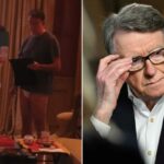 Ex-embaixador do Reino Unido nos EUA, Peter Mandelson, fotografado de cueca no despejo de arquivos de Epstein