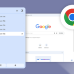 Logotipo do Gerenciador de senhas do Google próximo a um cadeado aberto cercado por ícones de aviso vermelhos.