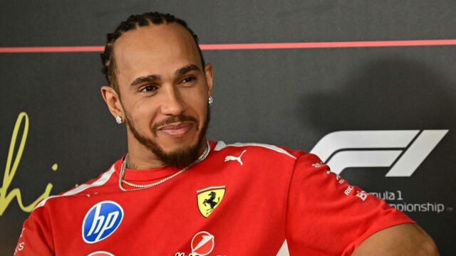 F1: Hamilton se sente ‘conectado’ ao novo carro da Ferrari nas sessões de testes
