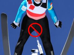 Federação de esqui nega que escândalo de trapaça com injeção de pênis tenha impactado as Olimpíadas Saltadores de esqui ácido hialurônico istock 2