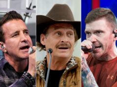 Festival de música de Kid Rock perde Creed e Shinedown em meio a polêmicas O presidente Donald Trump, acompanhado pelo artista Kid Rock, responde a uma pergunta de um repórter durante um evento de assinatura de ordem executiva no Salão Oval da Casa Branca em 31 de março de 2025 em Washington, DC. (Foto de Andrew Harnik/Getty Images)