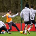 'Ficamos' depois do treino: Matheus Cunha nomeia Bruno Fernandes e três estrelas do Man Utd impulsionando sua forma de gol