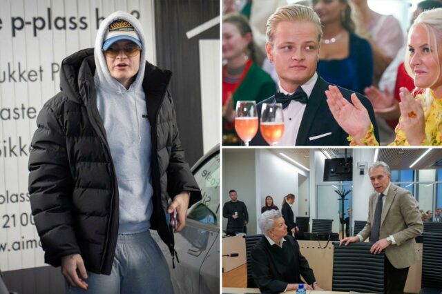 Filho da princesa herdeira da Noruega se declara inocente das Filho da princesa herdeira da Noruega se declara inocente das acusações de estupro no início do julgamento em Oslo