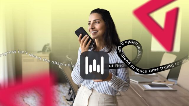 Tela exibindo uma interface de desktop do Android com um Google Pixel próximo a ele e alguns mascotes do Android em segundo plano