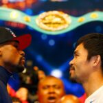 Floyd Mayweather e Manny Pacquiao se preparam para revanche de boxe ao vivo na Netflix em setembro