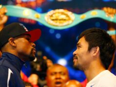 Floyd Mayweather e Manny Pacquiao se preparam para revanche de boxe ao vivo na Netflix em setembro Floyd Mayweather e Manny Pacquiao se preparam para revanche de boxe ao vivo na Netflix em setembro
