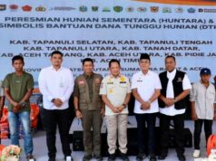 Força-Tarefa PRR inaugura Huntara em South Tapanuli e sete outras regências simultaneamente Força-Tarefa PRR inaugura Huntara em South Tapanuli e sete outras regências simultaneamente