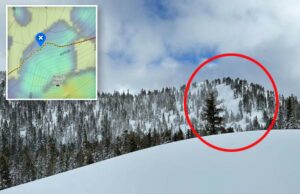 Foto nunca antes vista do local da avalanche no Lago Tahoe revelada conforme novos detalhes surgem Foto nunca antes vista do local da avalanche no Lago Tahoe revelada conforme novos detalhes surgem