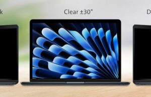 Futuros MacBooks podem pegar emprestado um recurso da Samsung para resolver um irônico problema de privacidade Futuros MacBooks podem pegar emprestado um recurso da Samsung para resolver um irônico problema de privacidade | Tela de privacidade de Kensington mostrada