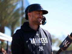 Giancarlo Stanton, dos Yankees, revela como a lesão afeta a vida cotidiana Giancarlo Stanton, dos Yankees, revela como a lesão afeta a vida cotidiana