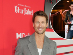 Glen Powell reage a Nick Jonas vestindo calças sujas Veja o estilo descolado dos Jonas Brothers em 'The Tour': de camisas transparentes a calças de lantejoulas