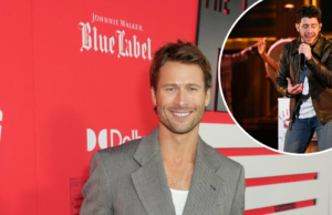Glen Powell reage a Nick Jonas vestindo calças sujas Veja o estilo descolado dos Jonas Brothers em 'The Tour': de camisas transparentes a calças de lantejoulas