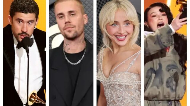 Grammy esnobados e surpresas: Bad Bunny finalmente consegue uma grande vitória na música latina; Sabrina Carpenter, Justin Bieber e Rosé são excluídos; Billie Eilish e Lola Young marcam transtornos
