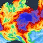 Grande parte da Austrália Central receberá encharcamento
