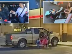 Guarda de segurança, funcionários da empresa de mudanças no Arizona ajudam a recuperar uma criança de 2 anos supostamente levada por uma mulher aleatória Guarda de segurança, funcionários da empresa de mudanças no Arizona ajudam a recuperar uma criança de 2 anos supostamente levada por uma mulher aleatória