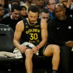 Guerreiros esperando para decidir quando Steph Curry e Kristaps Porzingis retornarão ao tribunal