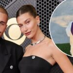 Hailey Bieber fala sobre como equilibrar sua marca de beleza depois de dar as boas-vindas ao filho Jack
