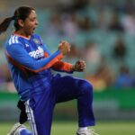Harmanpreet Kaur se torna a jogadora com maior participação no críquete internacional feminino