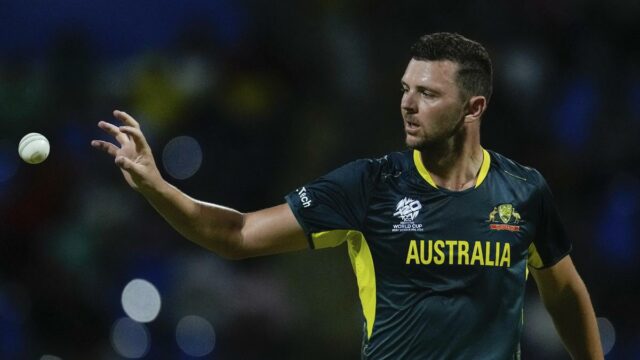 Hazlewood não se juntará à seleção australiana no início da Copa do Mundo T20: selecionador Dodemaide
