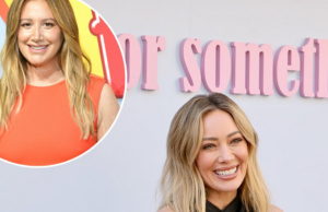 Hilary Duff aborda as alegações virais de grupos de mães ‘tóxicas’ de Ashley Tisdale ashley-tisdale-hilary-duff-mandy-moore