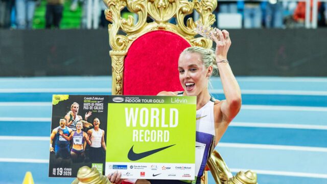 Hodgkinson diz que quebrar o recorde dos 800m a colocaria entre as maiores do atletismo
